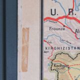 Ancient school map of China No.52 - Vidal Lablache