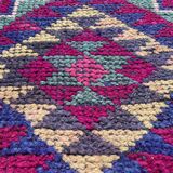 Traditional Vintage Kurdish Herki Rug , 140 X 85 Cm