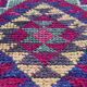 Tapis Herki traditionnel kurde vintage, 140 x 85 cm