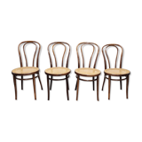 Dining chairs by zpm radomsko, 1950s