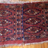 Tekke Turkmen Torba rug  30cm x 63cm