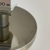 Pair of mid-century crystal lamps by Carl Fagerlund for Orrefors Sweden, 1970s.