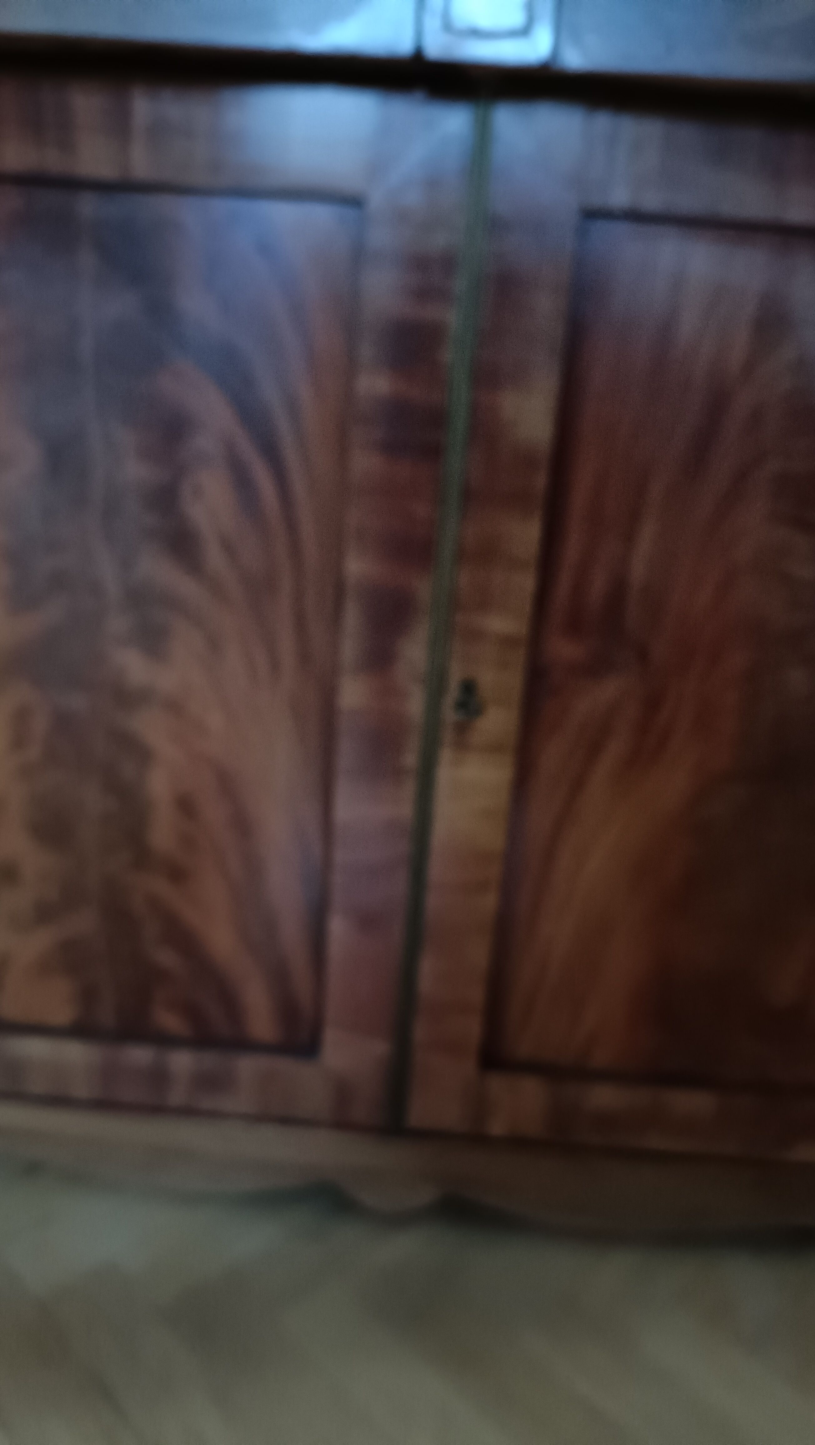 English mahogany buffet XIXth