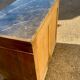 Commode ancienne Louis Philippe avec plateau marbre noir