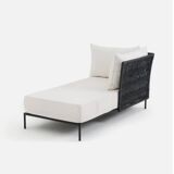 Leandra reversible daybed white AM.PM, garden furniture