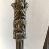 Solid brass fireplace mantelpiece