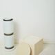 Cube pouf "Roma", Luigi Pellegrini, MIM, 1970s