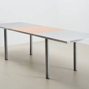 Postmodern Dining Set in Aluminum and Steel Belgium 1980s/90s