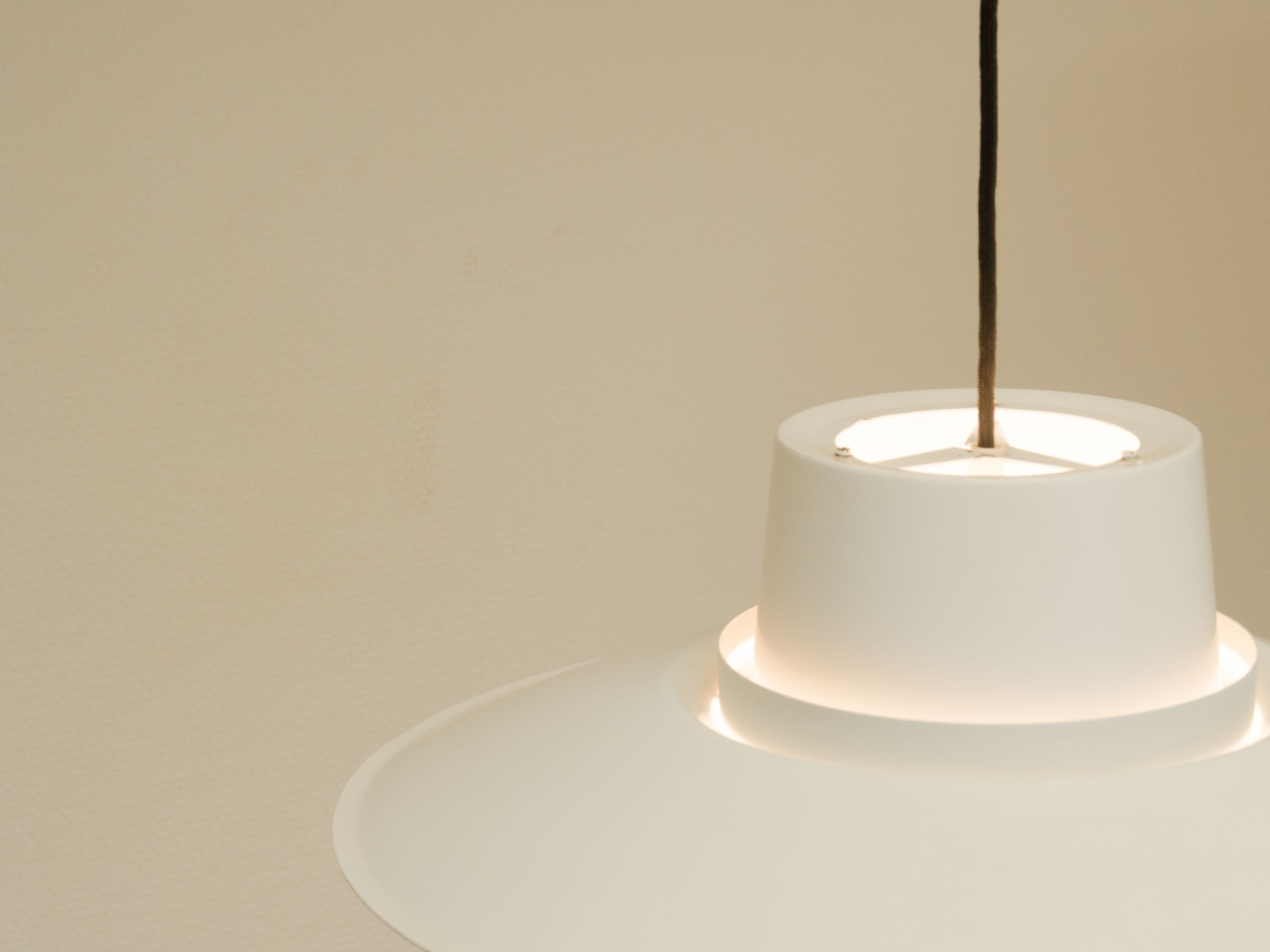 Nordisk Solar set of two hanging lights by Sven Middelboe