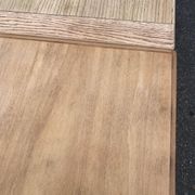 Renovated extendable farmhouse dining table in oak, 20th century, 170-250cm.