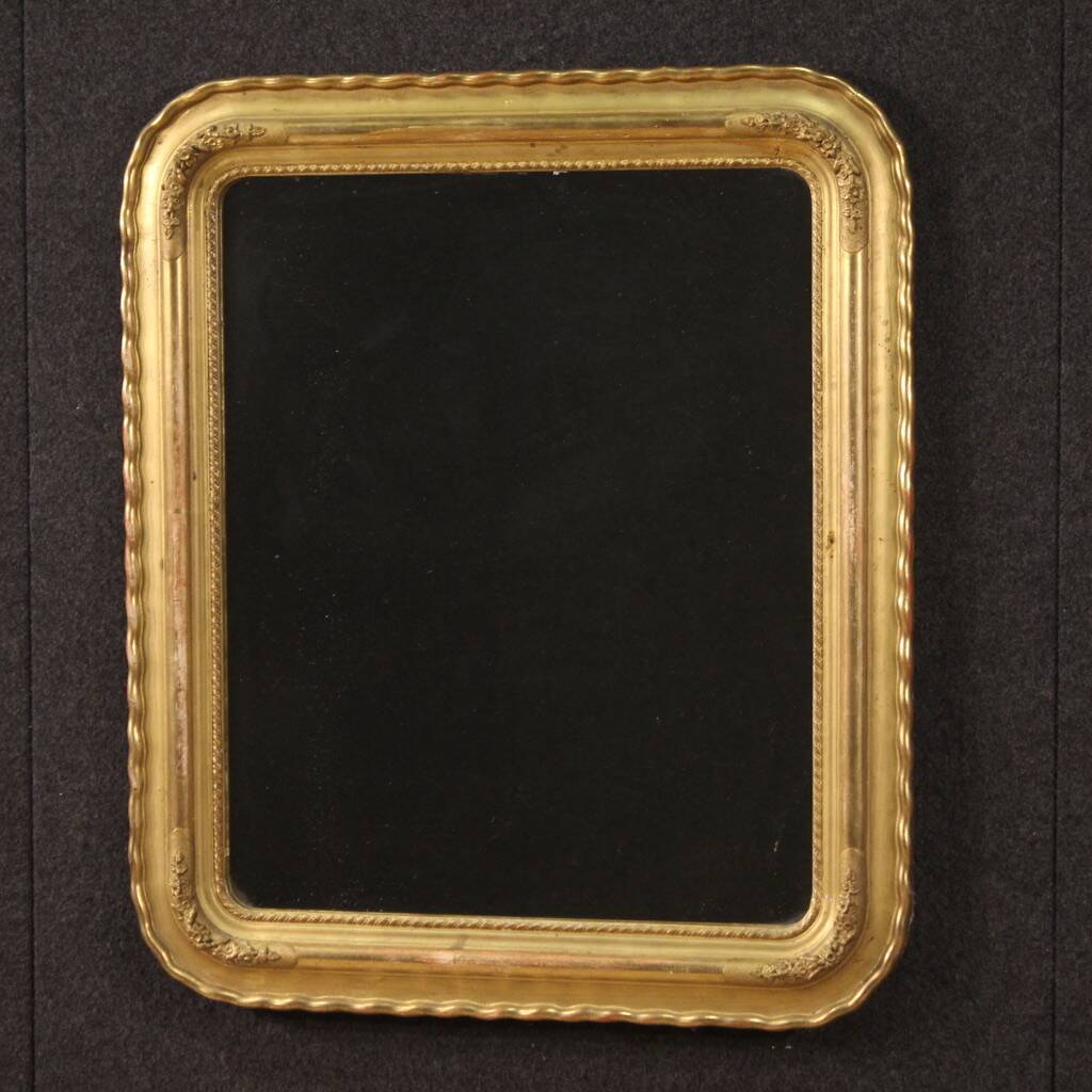 Elegant 19th century tray mirror