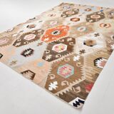 Large Multicolor Vintage Kilim Rug, 296x393Cm
