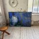 Saunière Audouze XL blue jar painting