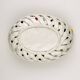 Vintage Italian ceramic fruit basket from the mid-20th century, 1980s.