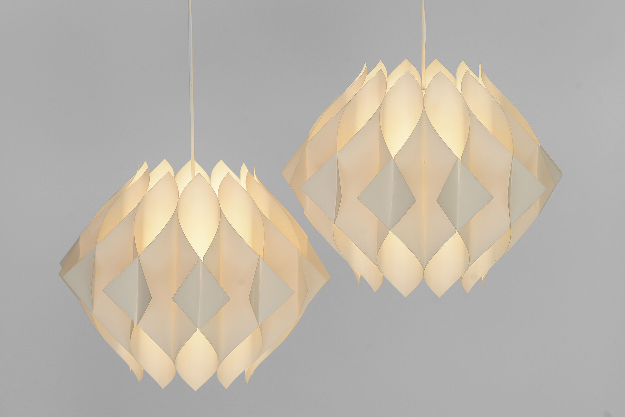 Hanging lamps "Butterfly" by Lars Shiøler for Hoyrup Ligh