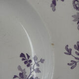 Sublime hollow plate Terre de Fer Longwy Hanoi