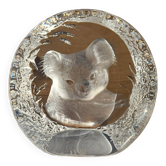 Koala crystal figurine by mats jonasson.