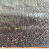 Landscape oil painting, 1920