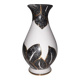 Small vintage vase - leaf decoration - signed "A Mourlon"
