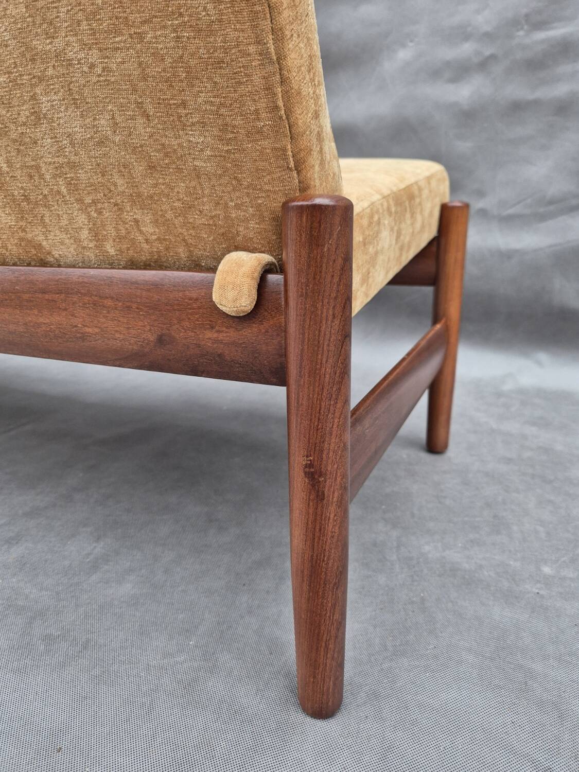 Modular teak sofa, Scandinavian vintage 1960s