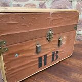 Vintage travel trunk 1900s