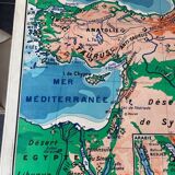 Ancienne carte école Asie Occidentale (n 16 bis) - Edouard Bruley