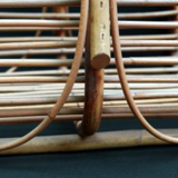 Log Rack bamboo of the 1960s