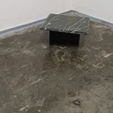 Vintage Black marbel side tabel