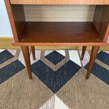 Bedside table compass legs