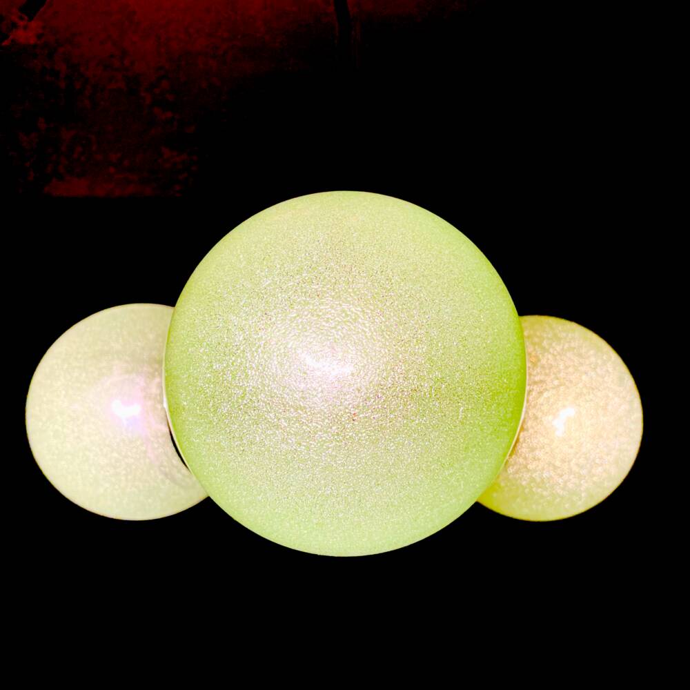 Space Age 3-light Sputnik chandelier