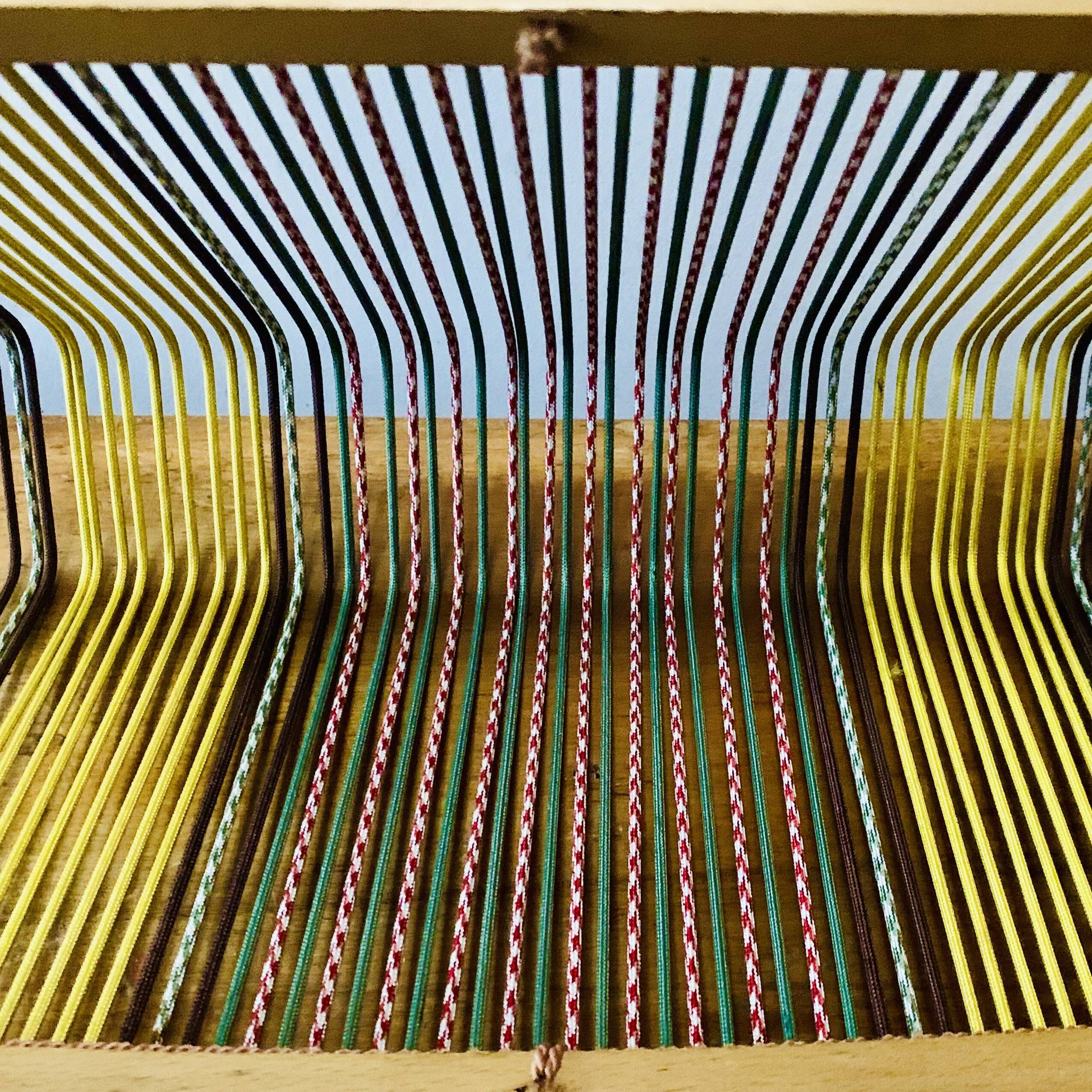 Vintage record holder for 50 vinyls - 1960s