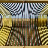 Vintage record holder for 50 vinyls - 1960s