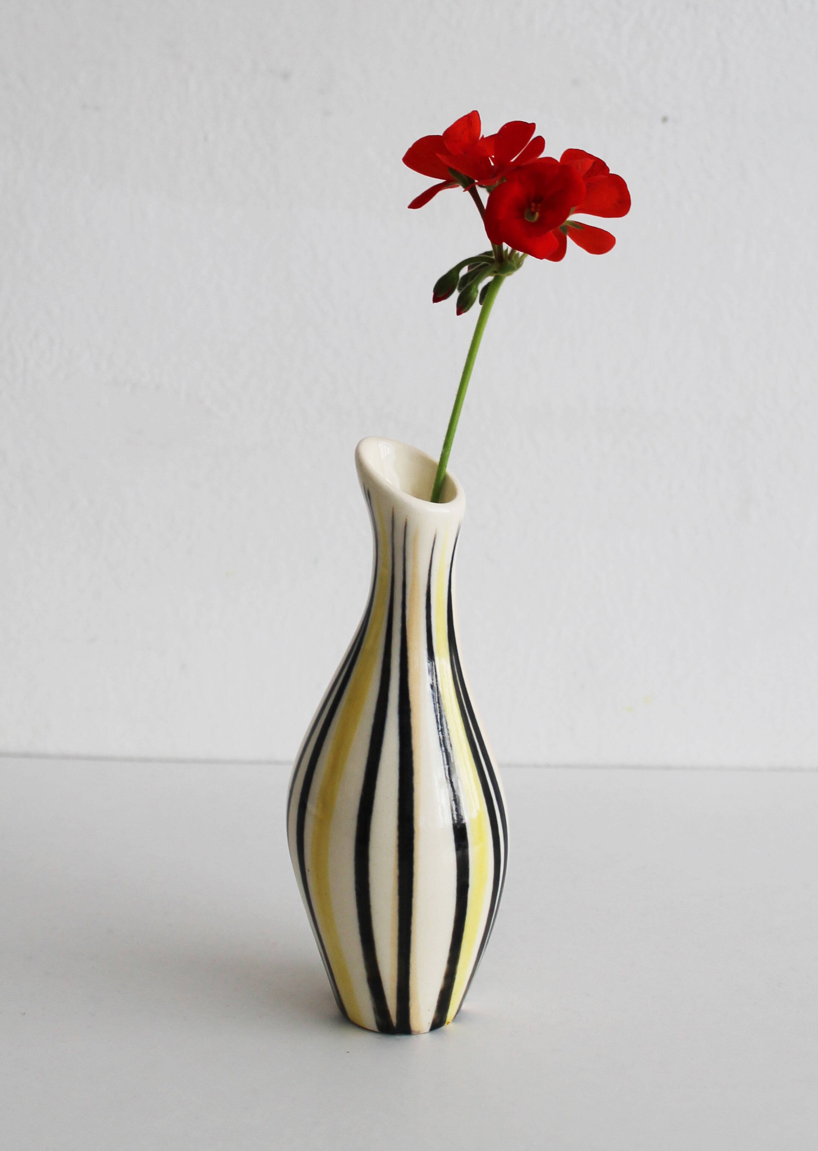 1950's Flower Vase by Jarmila Formankova for Ditmar Urbach