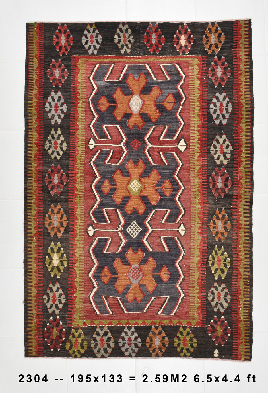 Kilim rug 133x195cm