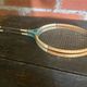Pair of Vintage Badminton Rackets Wood + Metal from the 1950s #D579