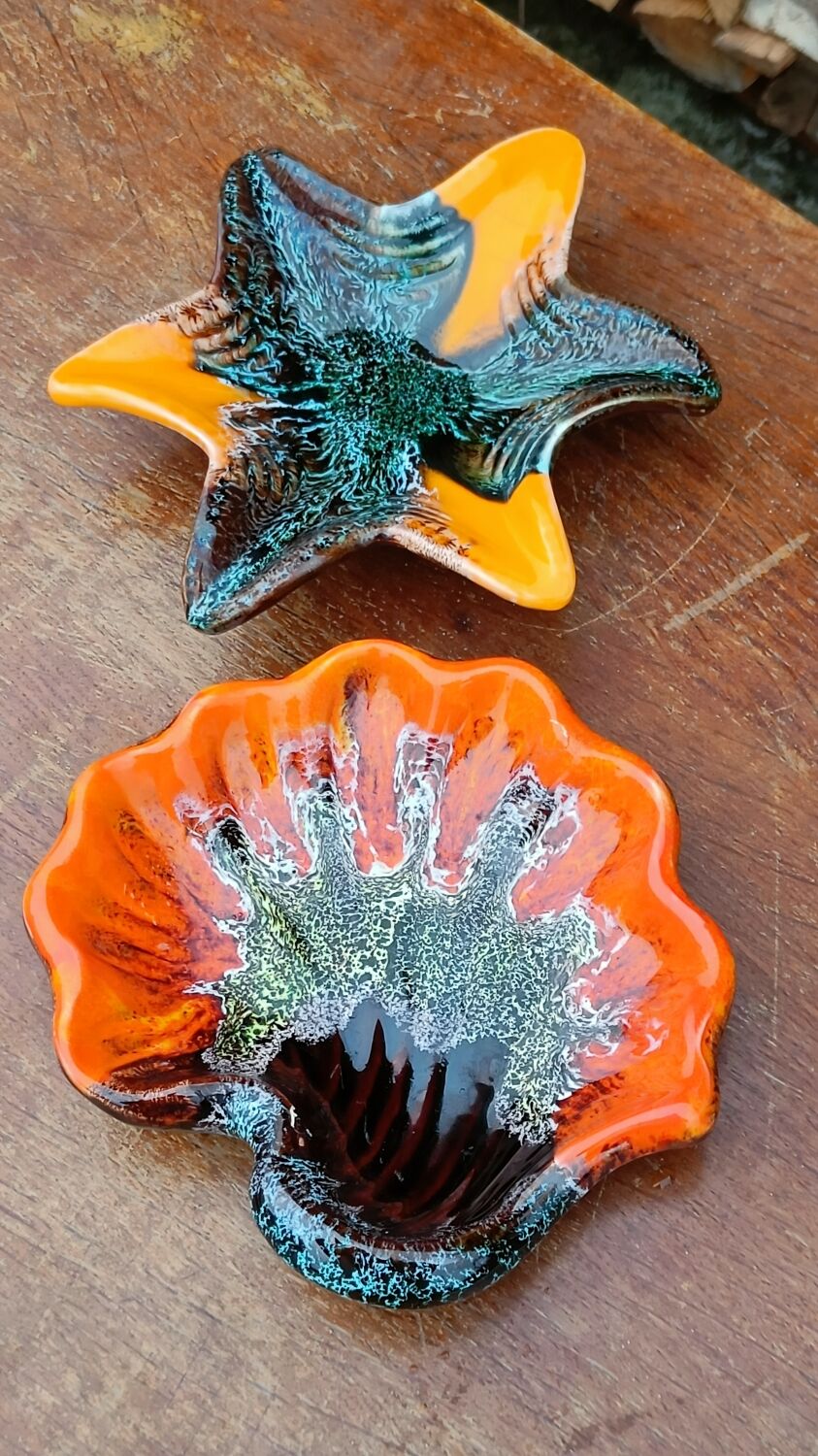 Vallauris style dishes