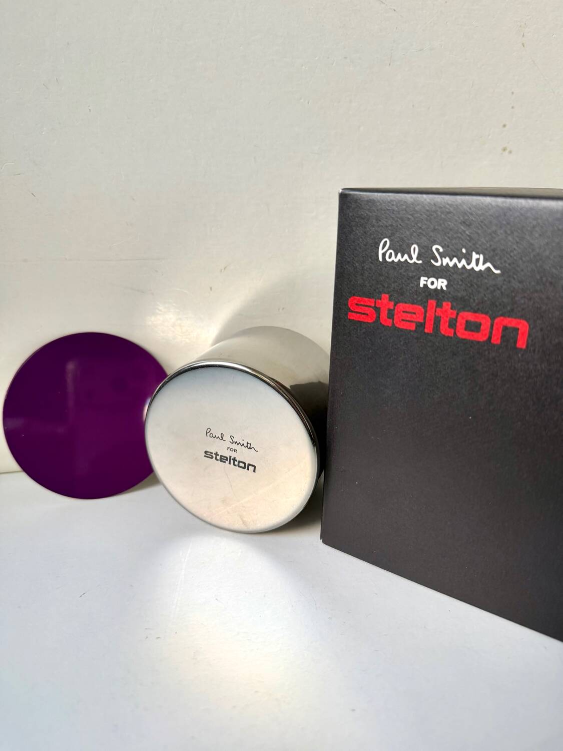 PAUL SMITH for Stelton stainless steel container never used nib