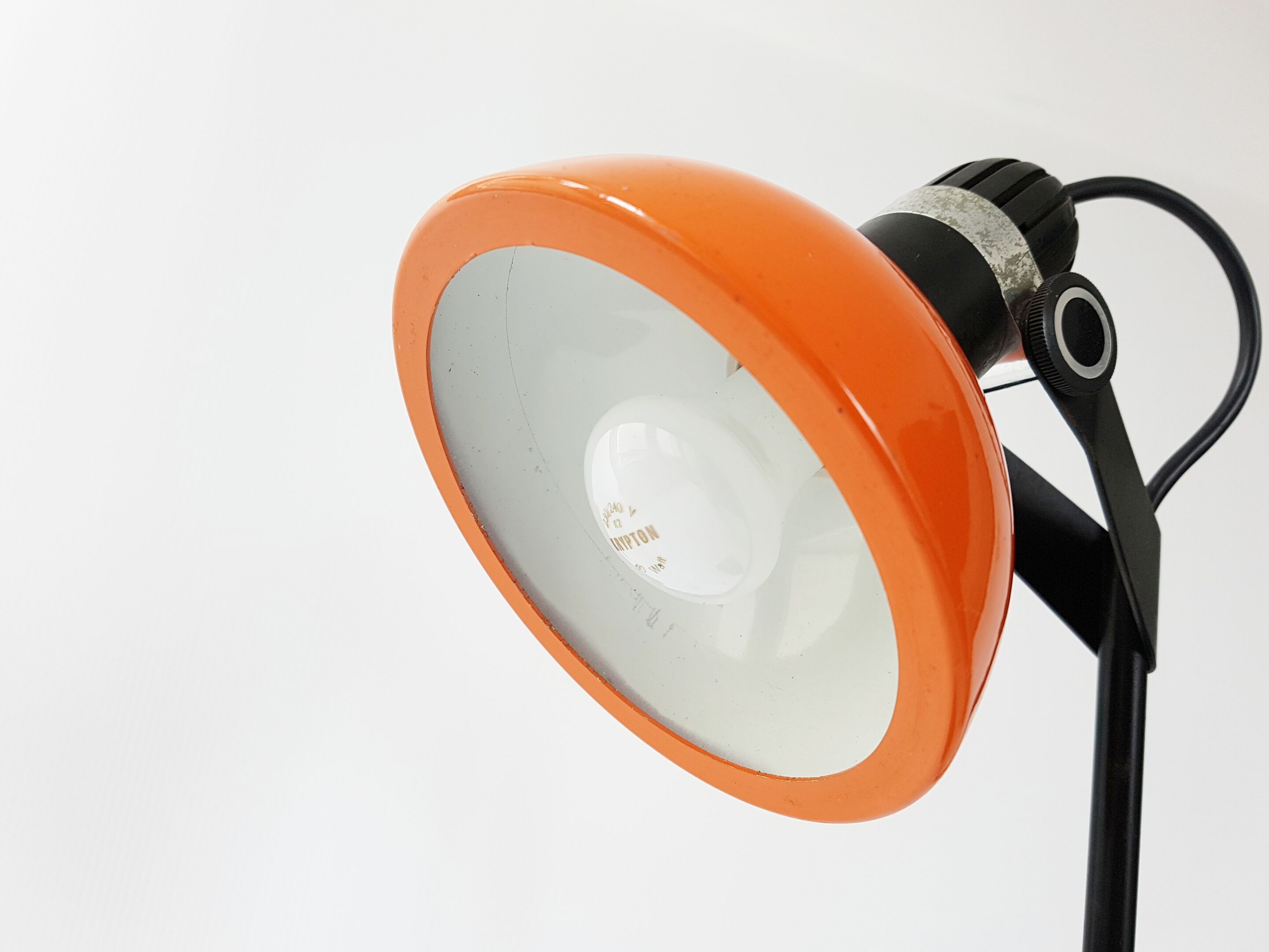 1960 metal table lamp