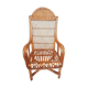 Old  Dutch Braided Wicker/Rattan Armchair.