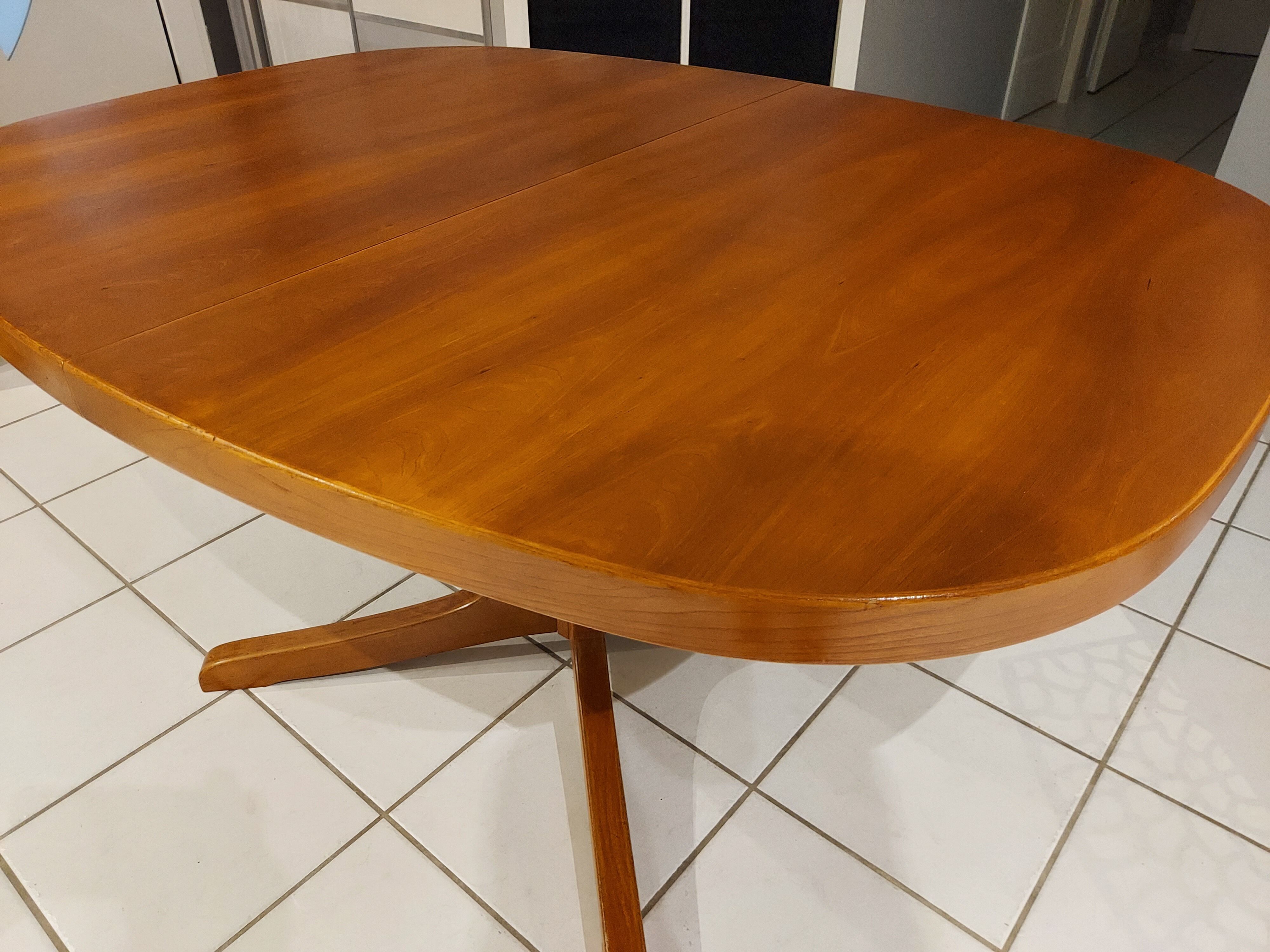 Baumann vintage expandable table in 1970