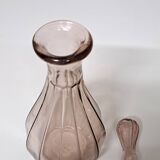 Large Art Deco Toilette Bottle – Rosaline Glass – Portieux (Registered)
