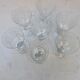Verres à pied