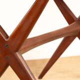 Vintage Scandinavian table, high and low, in teak by Frederik Kayser 1960.