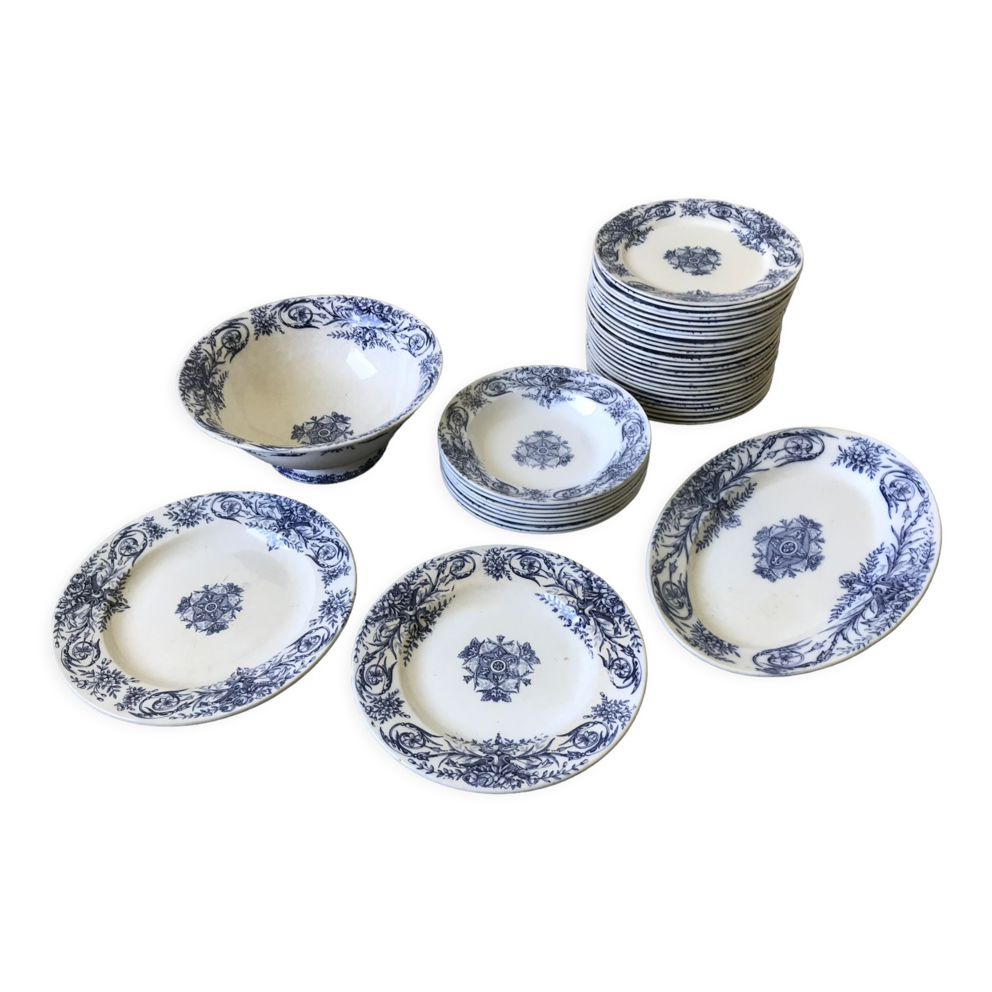 TRÈS BELLE SOUPIÈRE en Faience PEXONNE modèle SOFIA en Bon État EUR 29