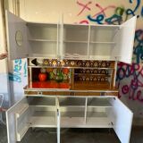 Formica and chrome sideboard 70s