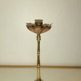 Brass and copper candlestick by Was Benson 1900