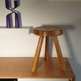 Massue stool, Charlotte Perriand, for Les Arcs 1975