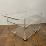 Plexiglass coffee table