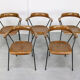 Vintage 4455 dining chair by Niko Kralj, 1970s
