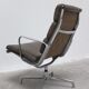 Paire précoce de chaises de salon pivotantes 'EA216' Eames par Herman Miller, années 1960.